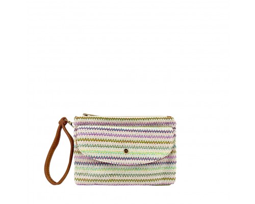 Bolso Bandolera Pequeño Rafia Paja 